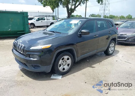 2016 Jeep Cherokee Sport z USA, uszkodzony, nr VIN 1C4PJLAB8GW149454